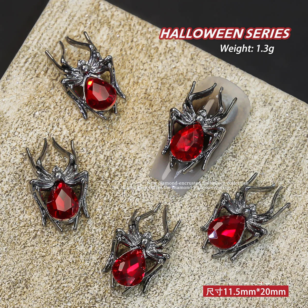 10Pcs Halloween Fake Weapon with Blood Nail Charms Bloody Horror Metal Nail Art Decorations Manicure Accessories Punk Jewelry *&