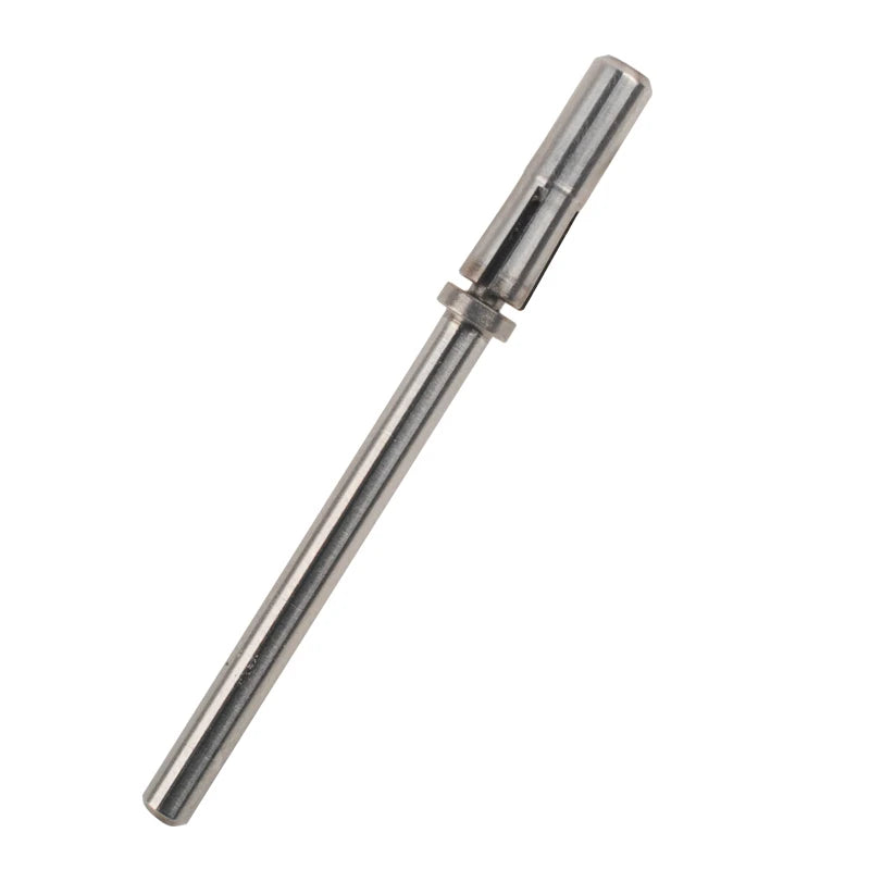3mm Mini Stainless Steel Sanding Bands Mandrel 3/32" Shaft Nail Drill Bit Accessories Tool